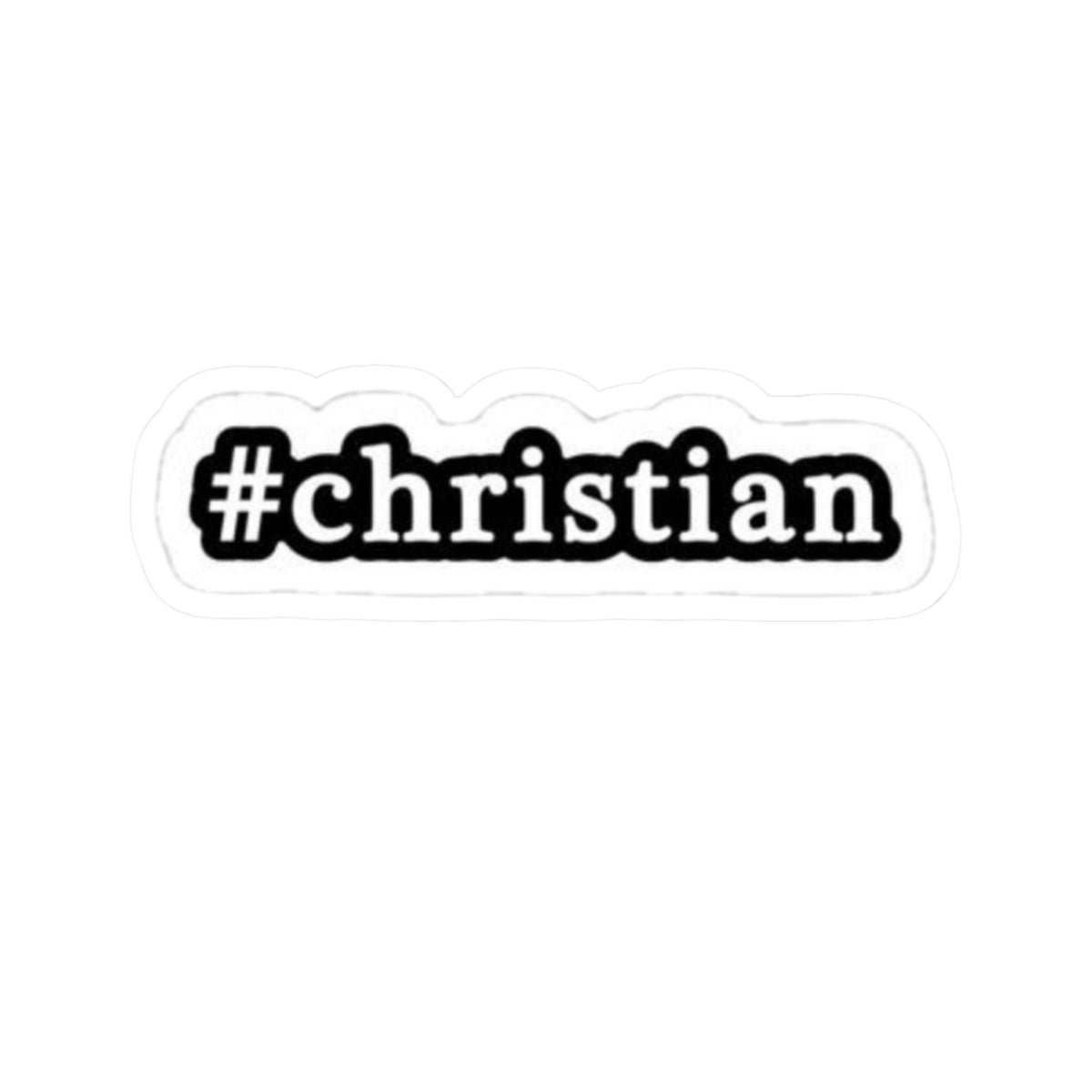 #Christian Kiss-Cut Stickers